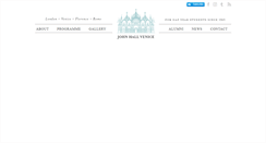Desktop Screenshot of johnhallvenice.com
